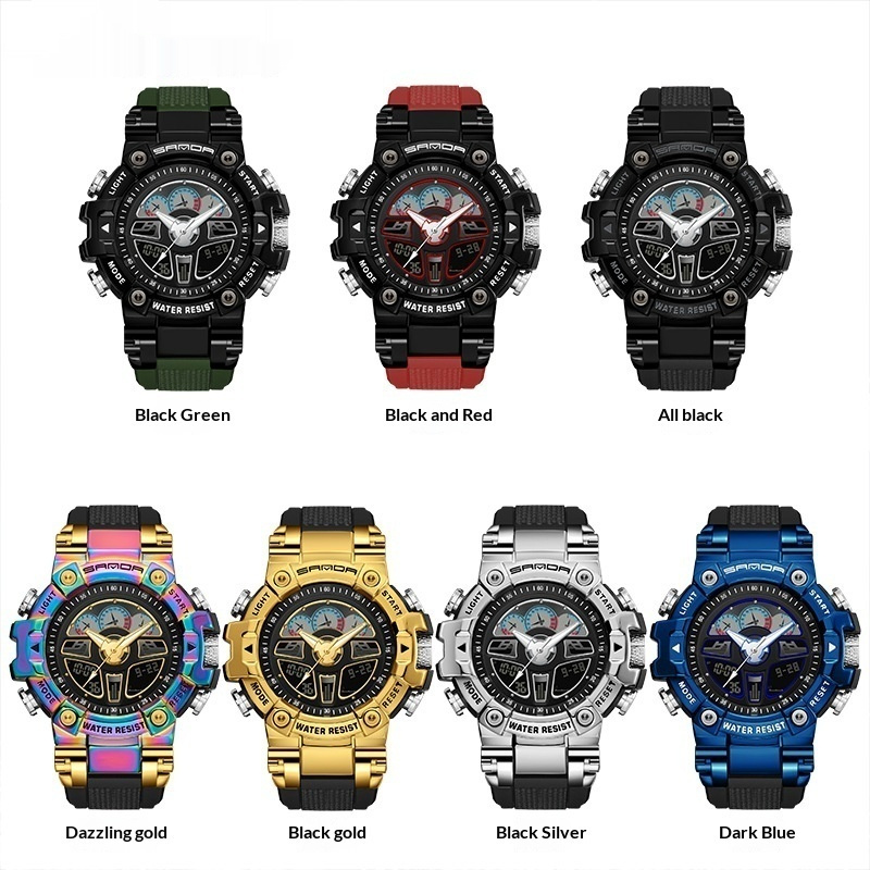Trendy Waterproof Multi-function Digital Watch For Students - Image 4