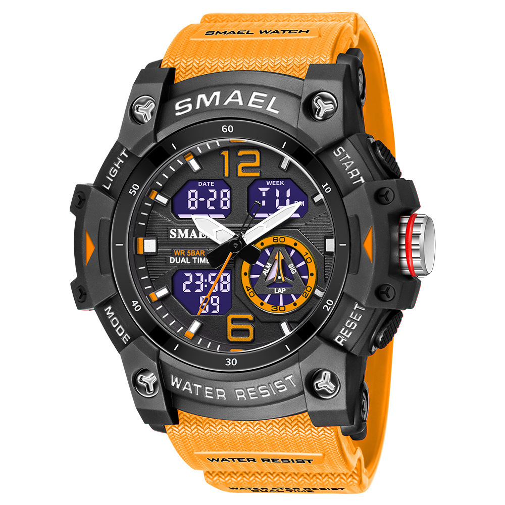 Mens Outdoor Transparent Watch With A Cool Dual-display Design - Image 7